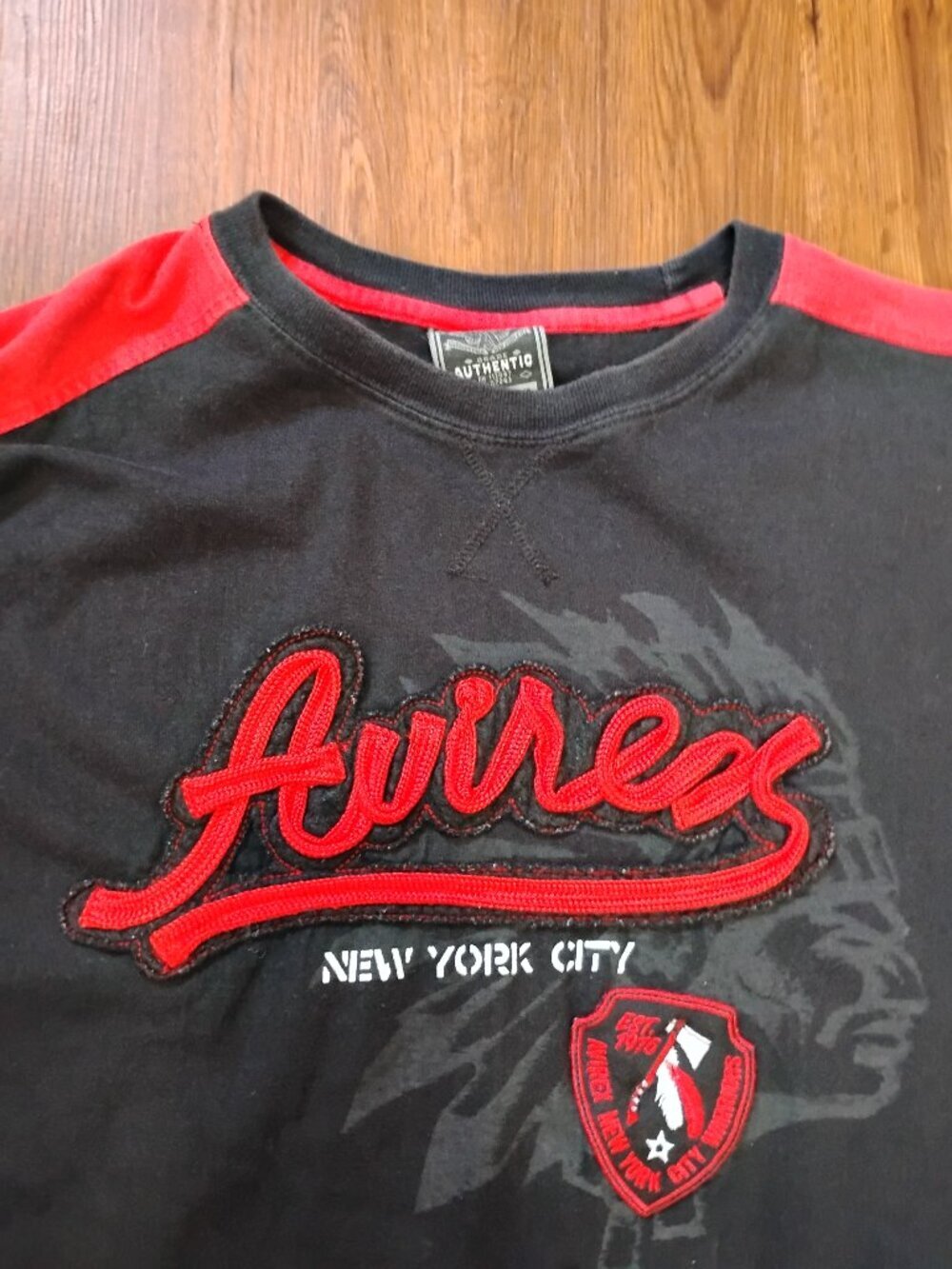 Vintage Avirex New York City City Of Warriors  T-Shirt